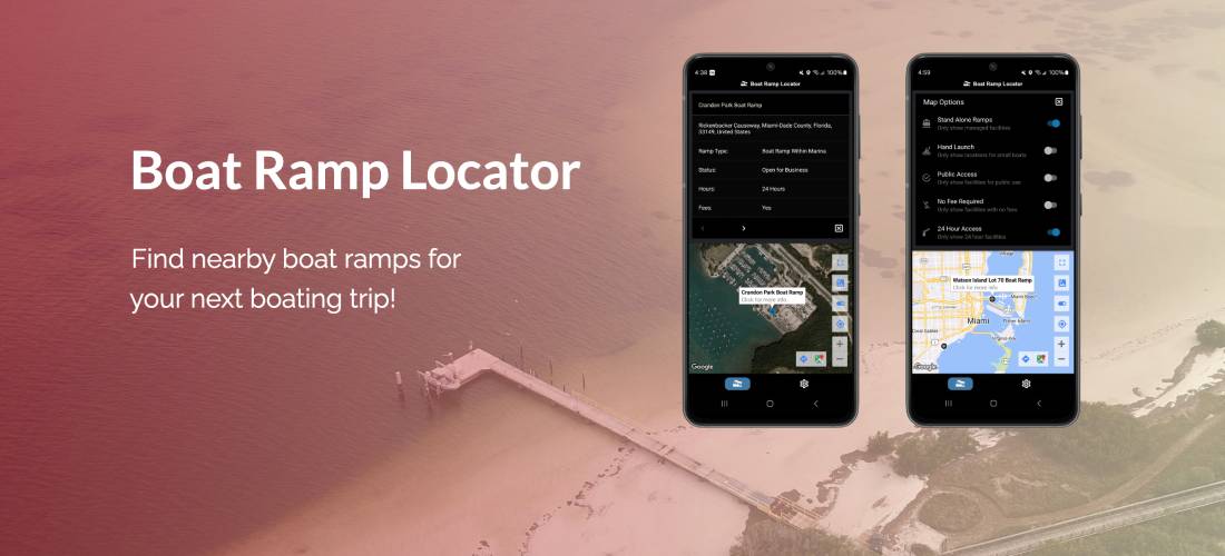 Boat Ramp Locator App