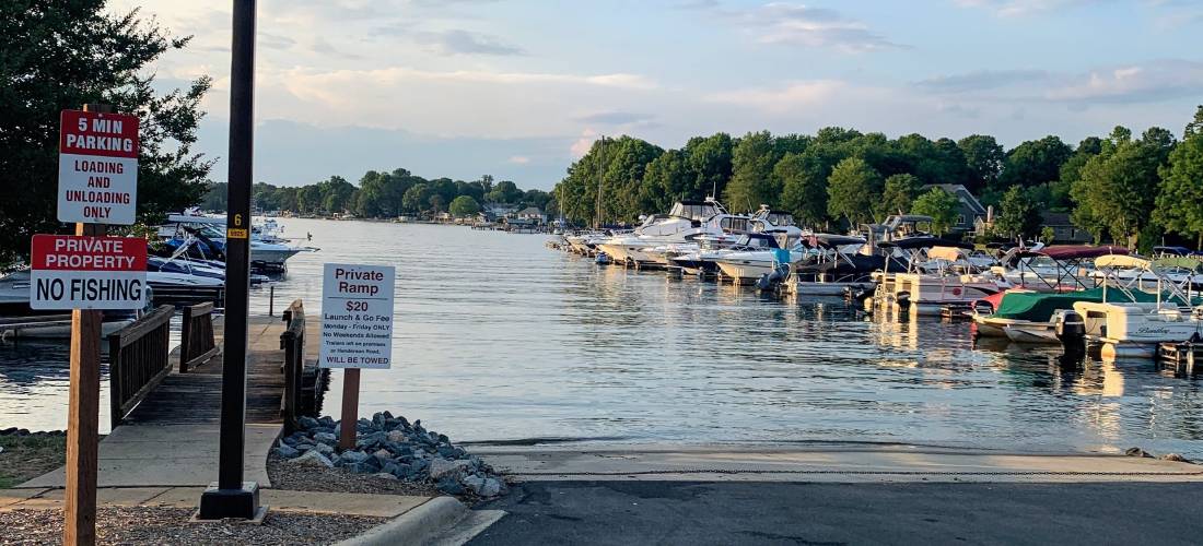 Private Boat Ramp